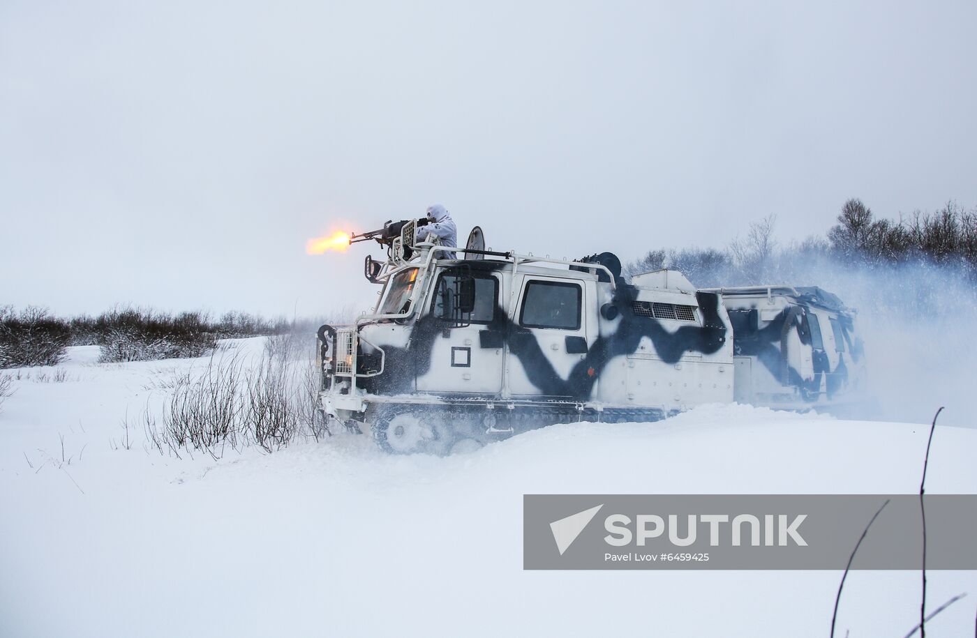 Russia Northern Fleet Drills