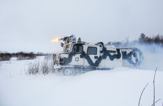 Russia Northern Fleet Drills