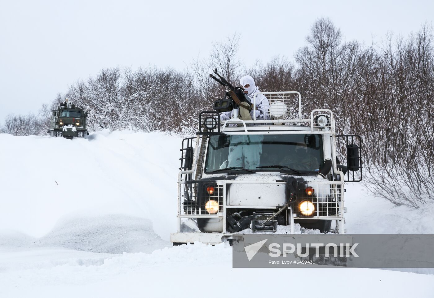 Russia Northern Fleet Drills