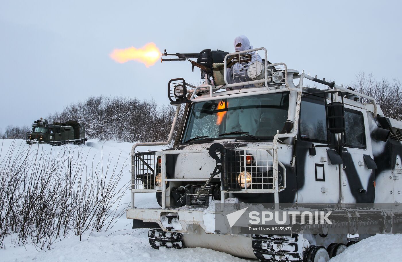 Russia Northern Fleet Drills