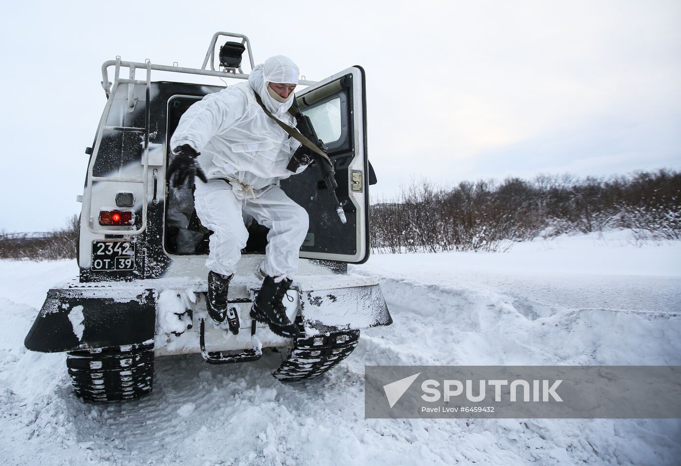 Russia Northern Fleet Drills