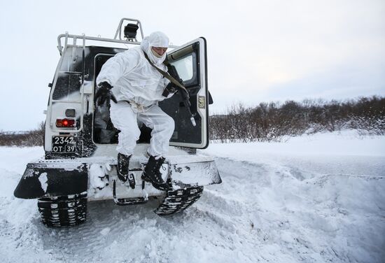 Russia Northern Fleet Drills