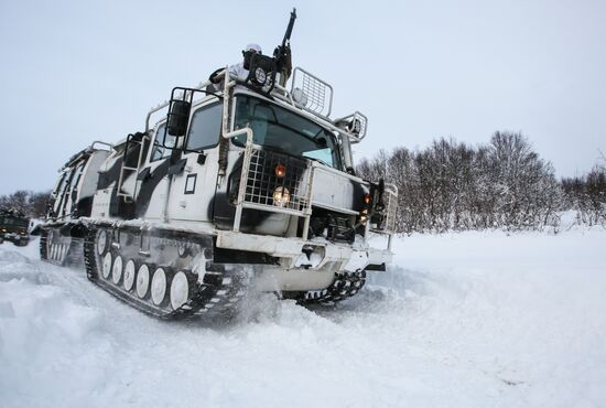 Russia Northern Fleet Drills