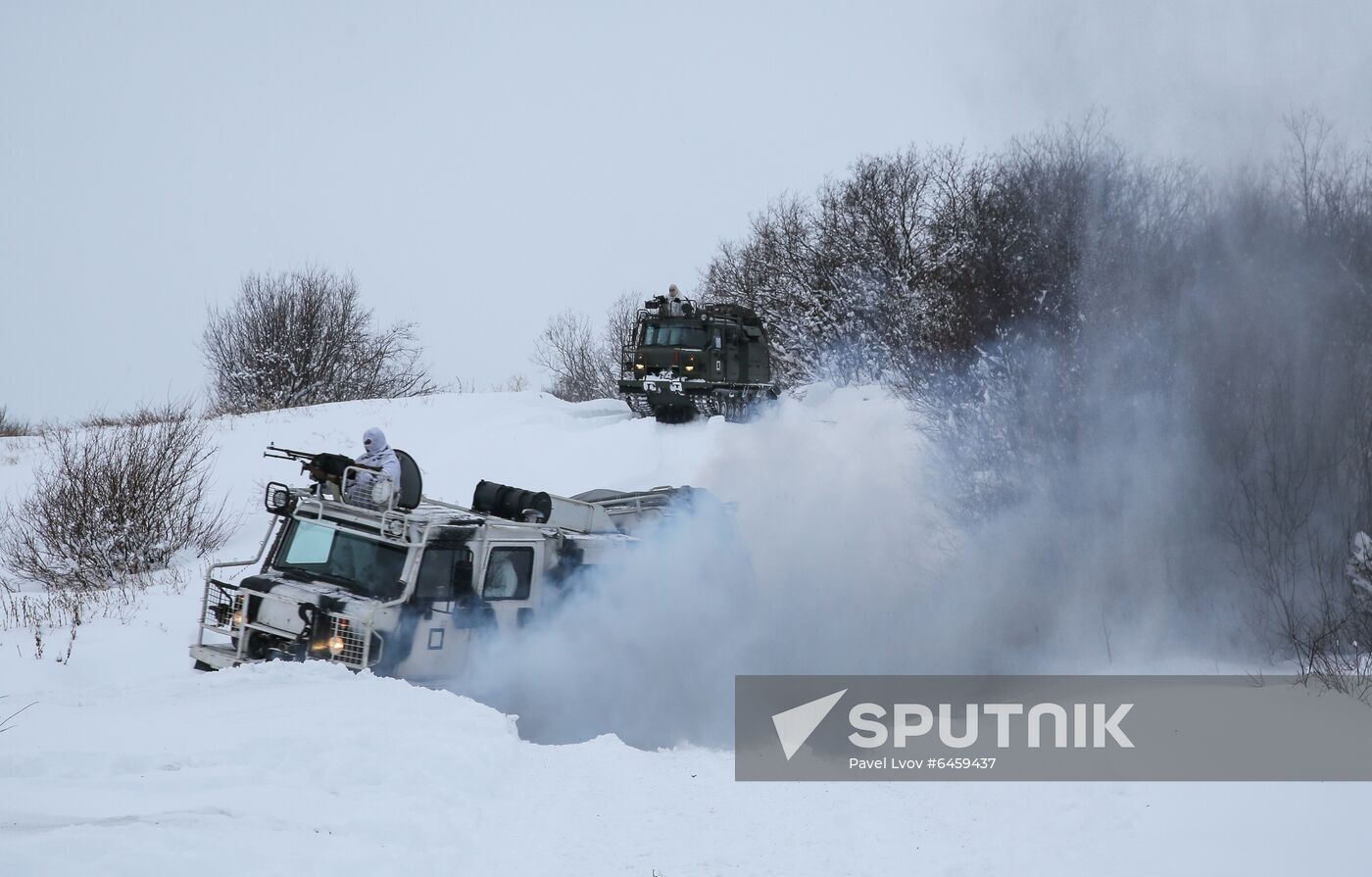 Russia Northern Fleet Drills