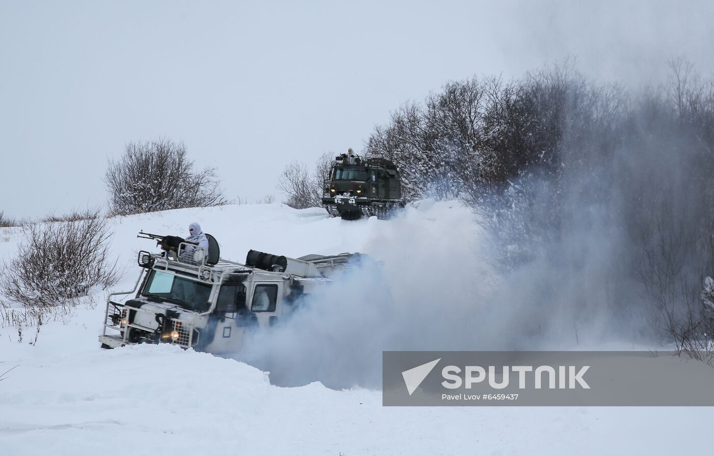 Russia Northern Fleet Drills