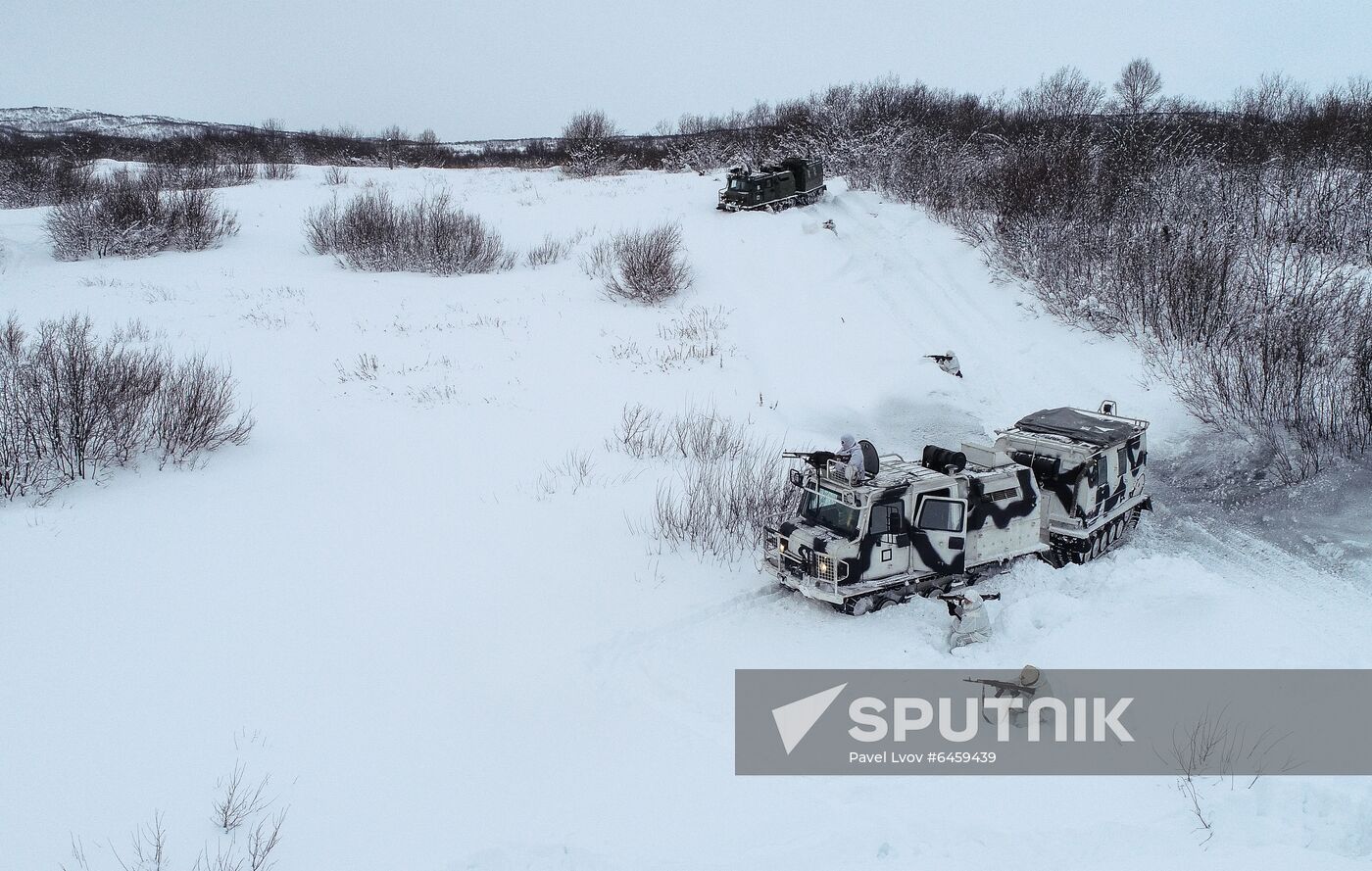 Russia Northern Fleet Drills