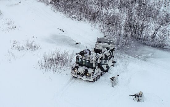 Russia Northern Fleet Drills