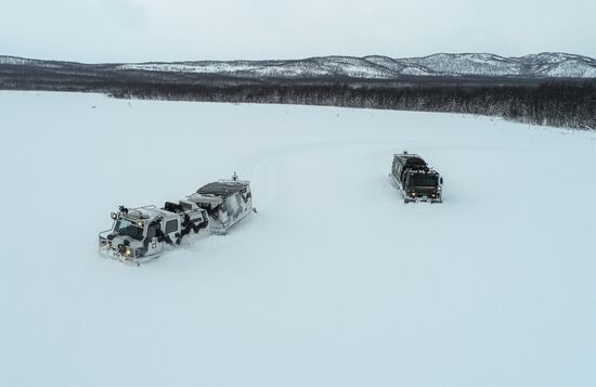 Russia Northern Fleet Drills