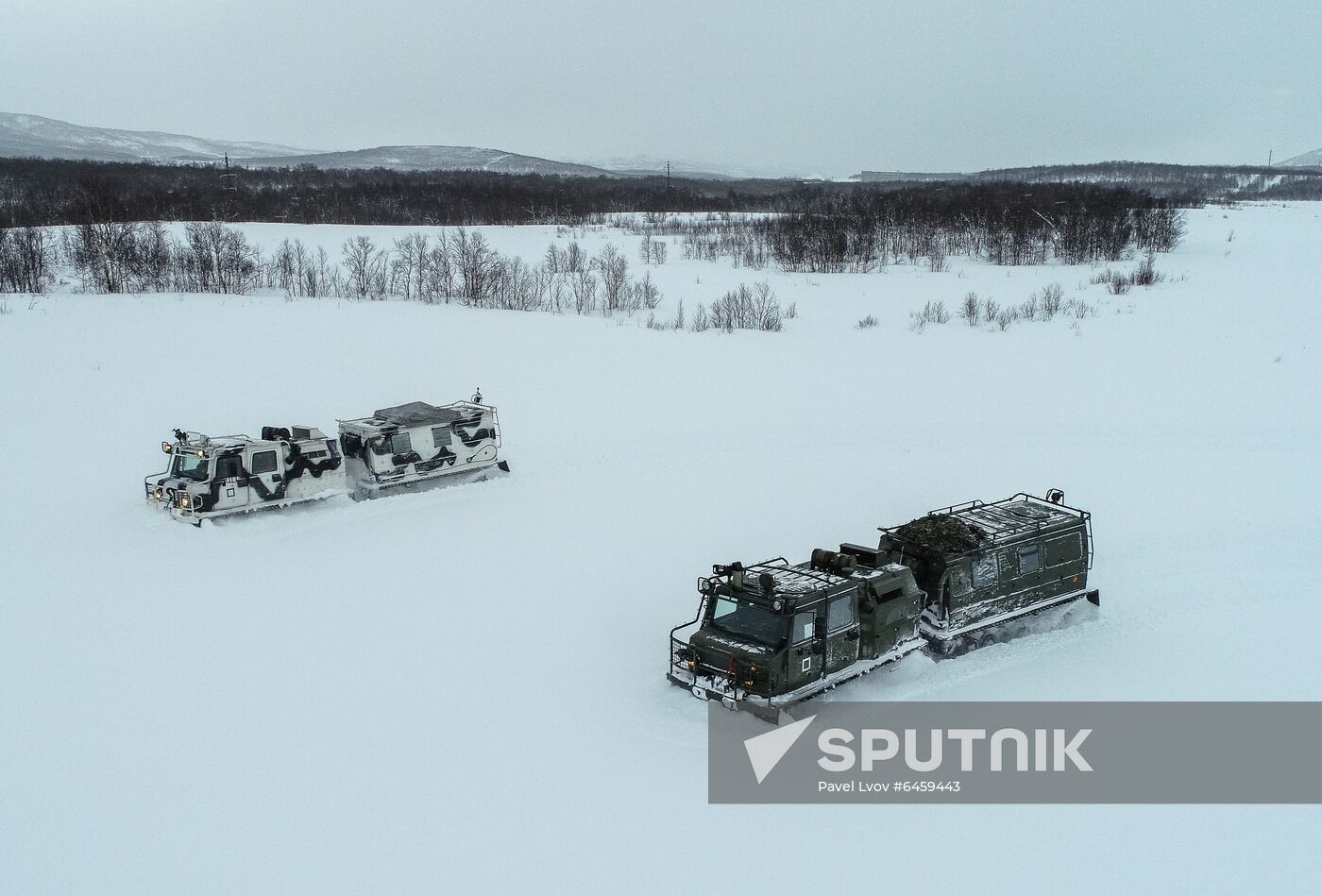 Russia Northern Fleet Drills