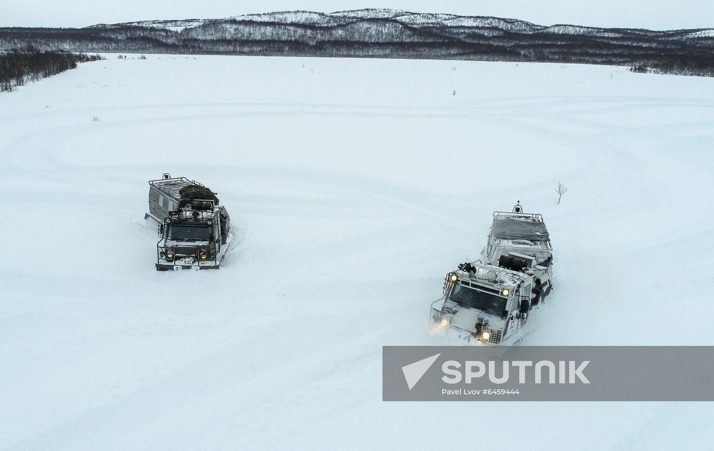 Russia Northern Fleet Drills
