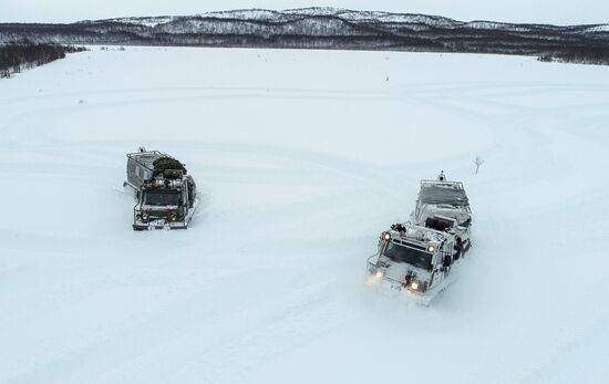 Russia Northern Fleet Drills