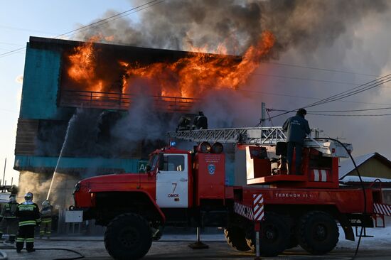 Russia Fire