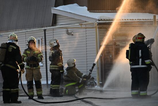 Russia Fire