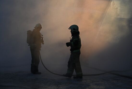 Russia Fire