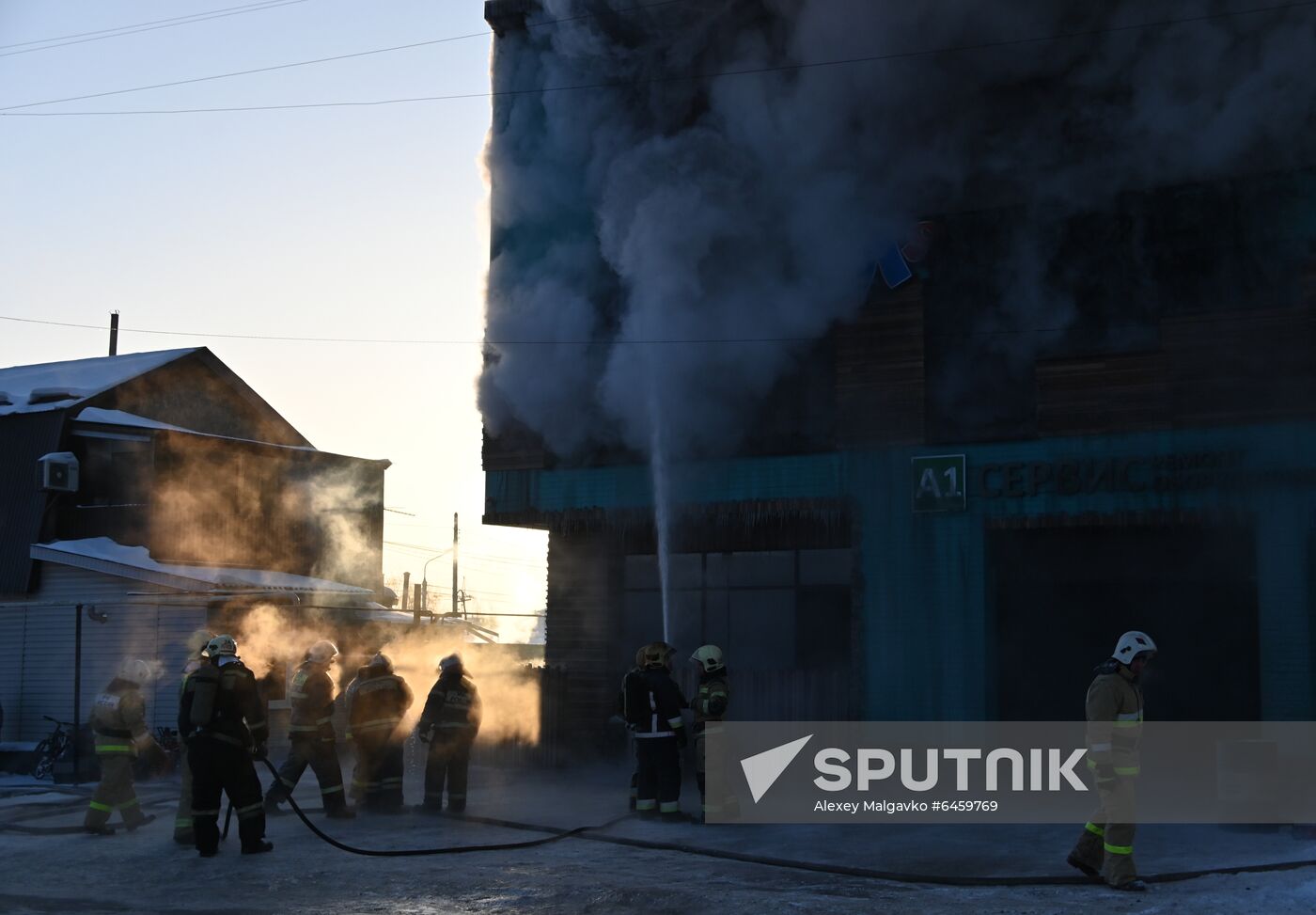 Russia Fire