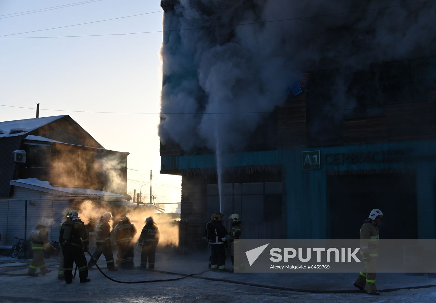 Russia Fire