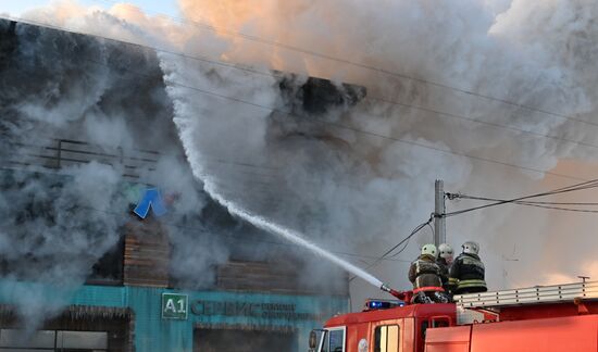 Russia Fire
