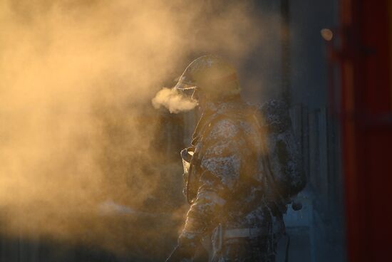 Russia Fire