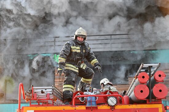 Russia Fire