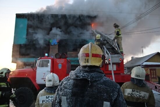Russia Fire