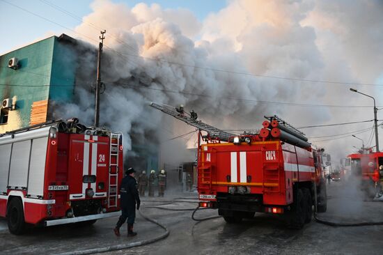 Russia Fire