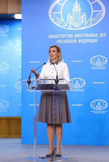 Russia Zakharova Briefing