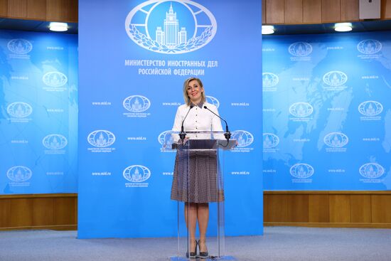 Russia Zakharova Briefing