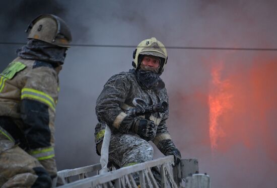 Russia Fire