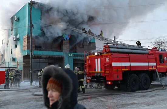 Russia Fire