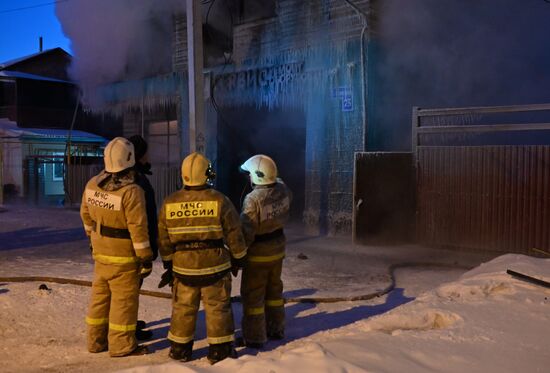 Russia Fire