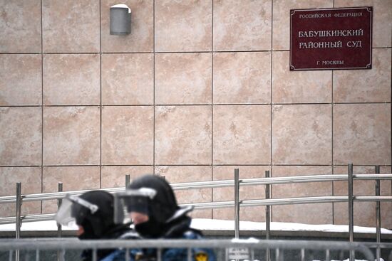 Russia Navalny Court