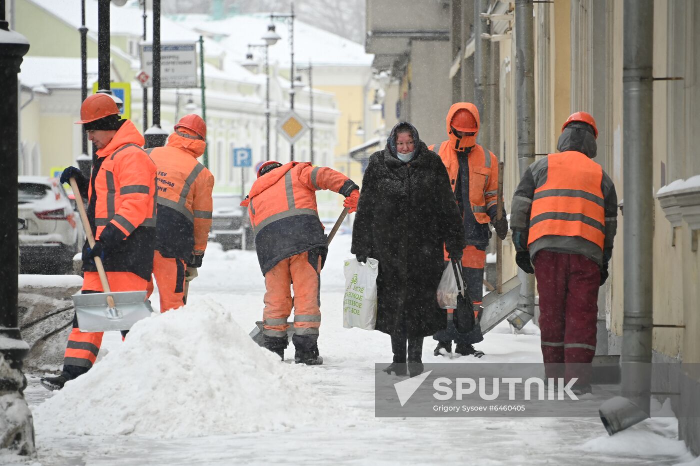 Russia Snowfall 