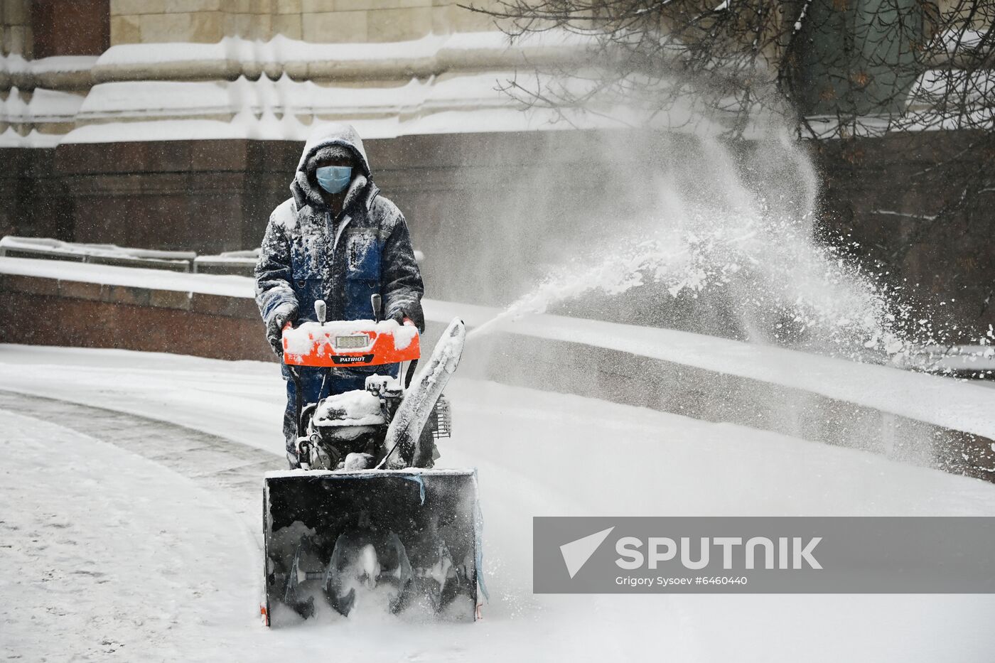 Russia Snowfall 