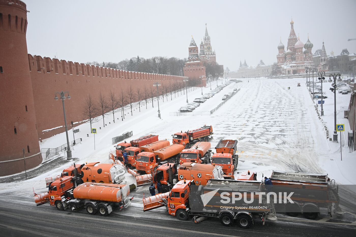 Russia Snowfall 