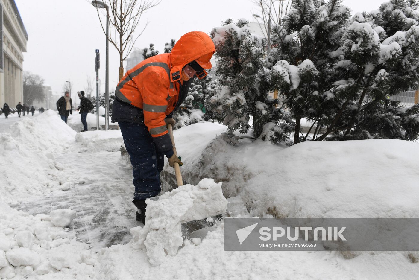 Russia Snowfall 