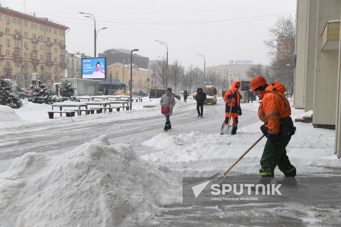 Russia Snowfall 