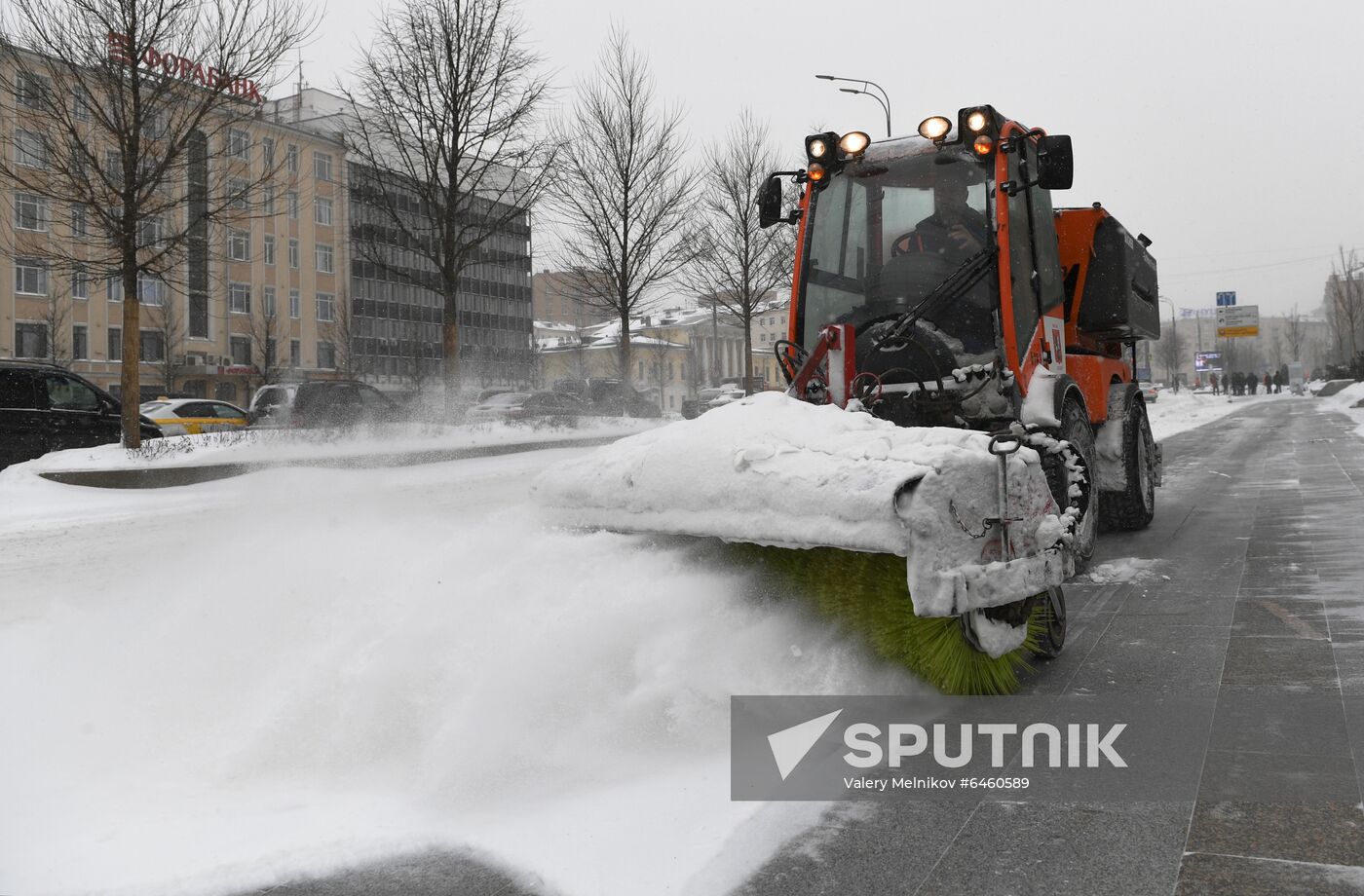 Russia Snowfall 