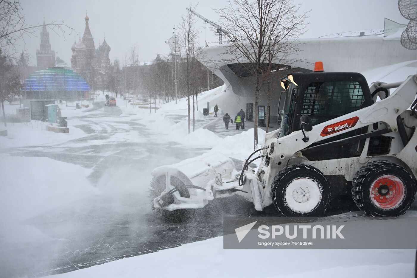 Russia Snowfall 