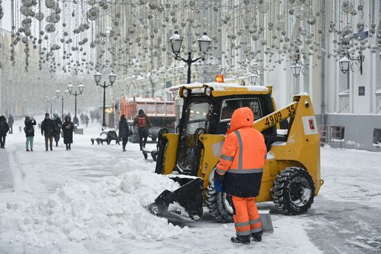 Russia Snowfall 