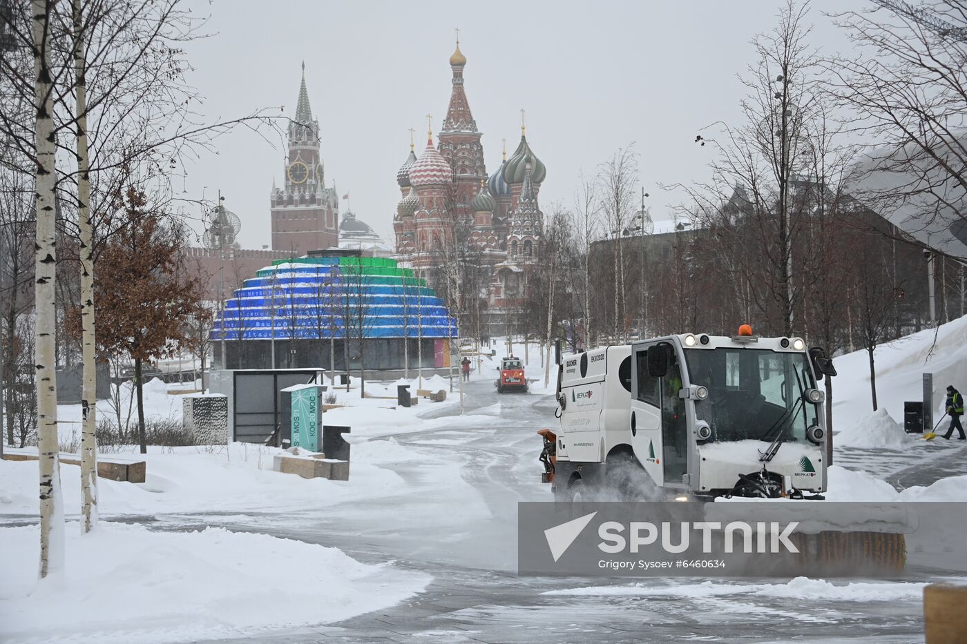 Russia Snowfall 