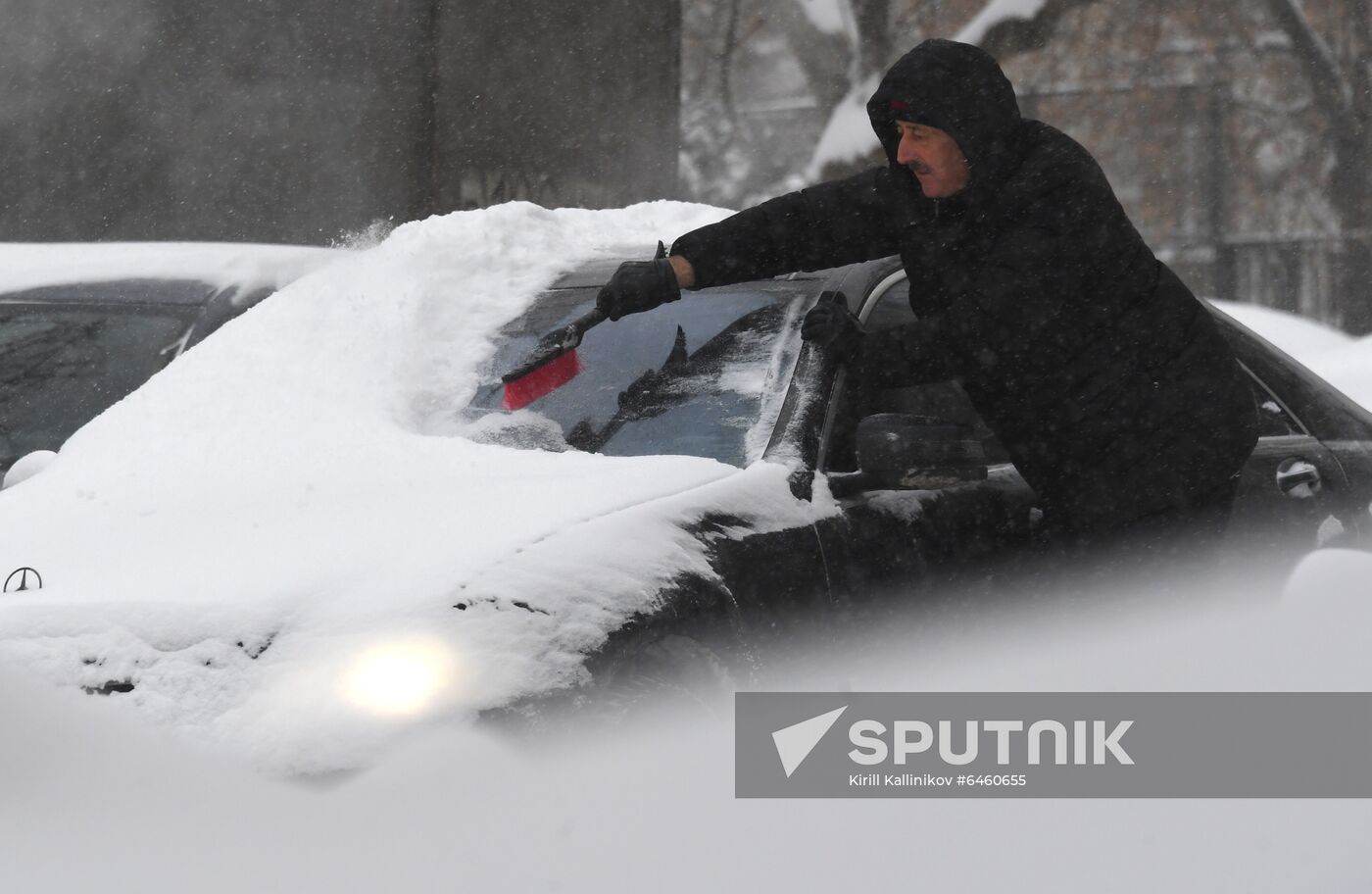 Russia Snowfall 