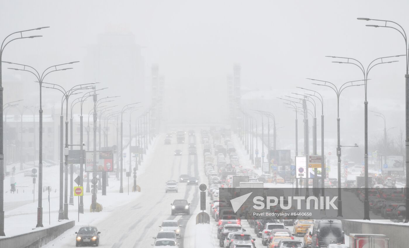 Russia Snowfall