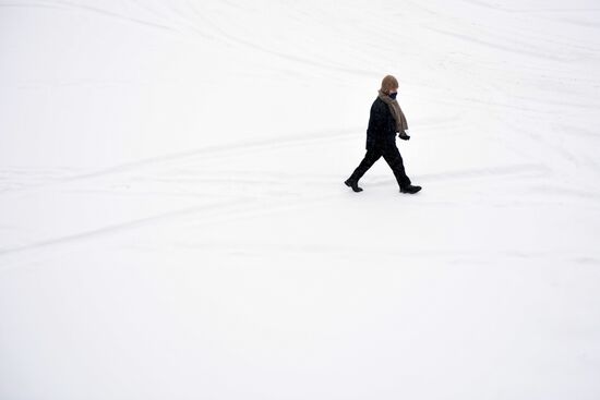 Russia Snowfall 
