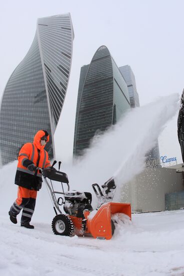 Russia Snowfall 