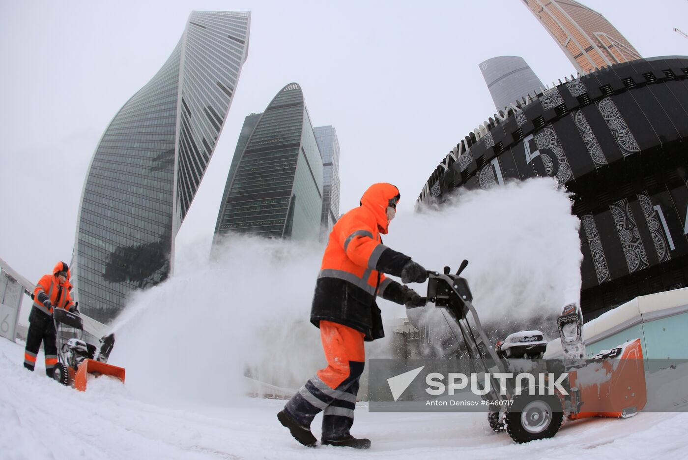 Russia Snowfall 
