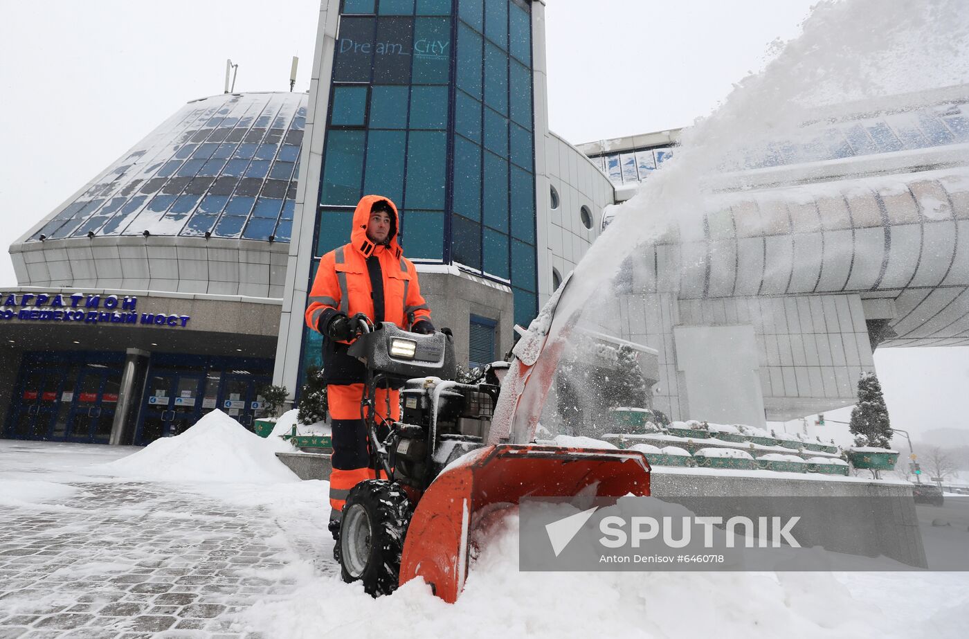 Russia Snowfall 