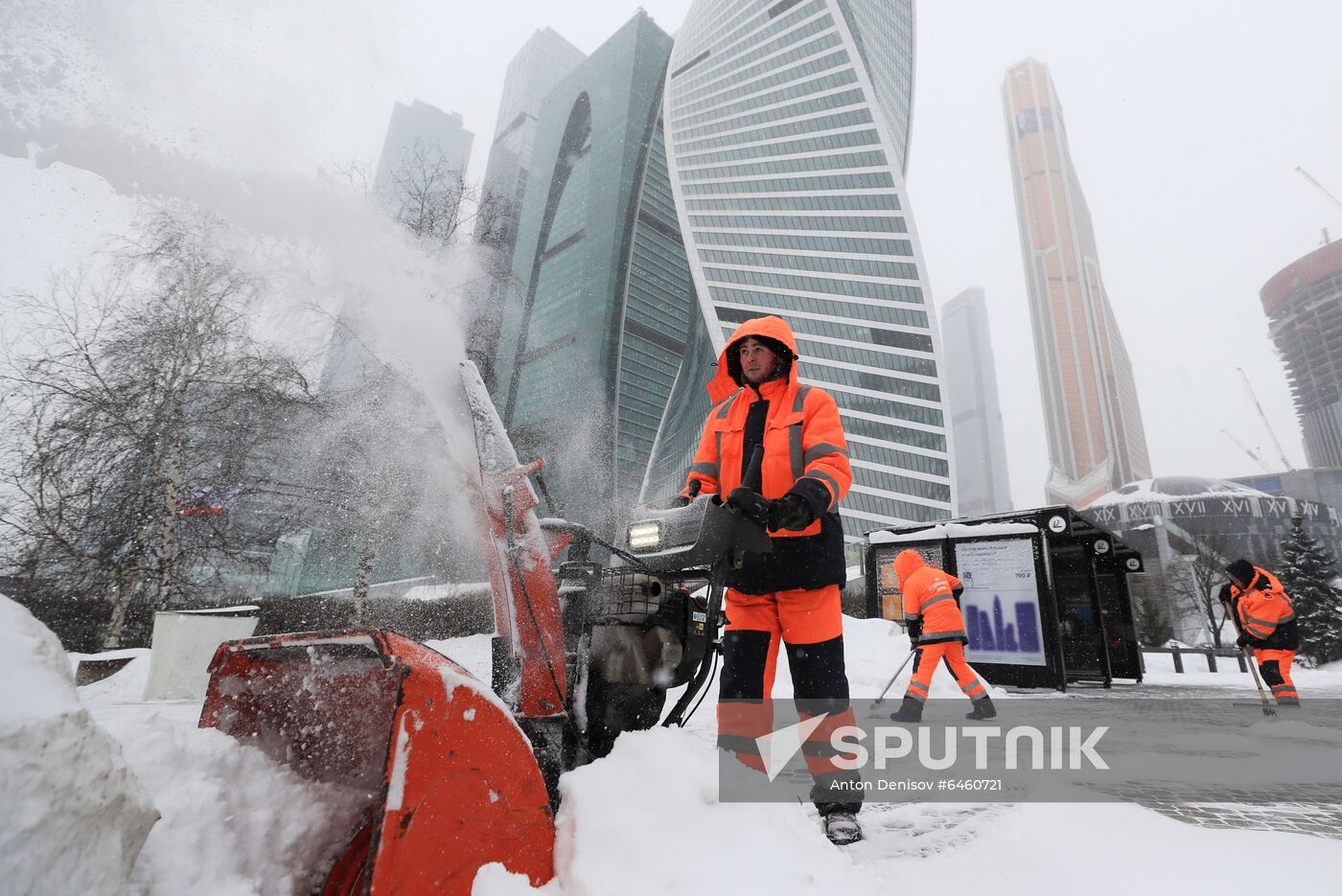 Russia Snowfall 