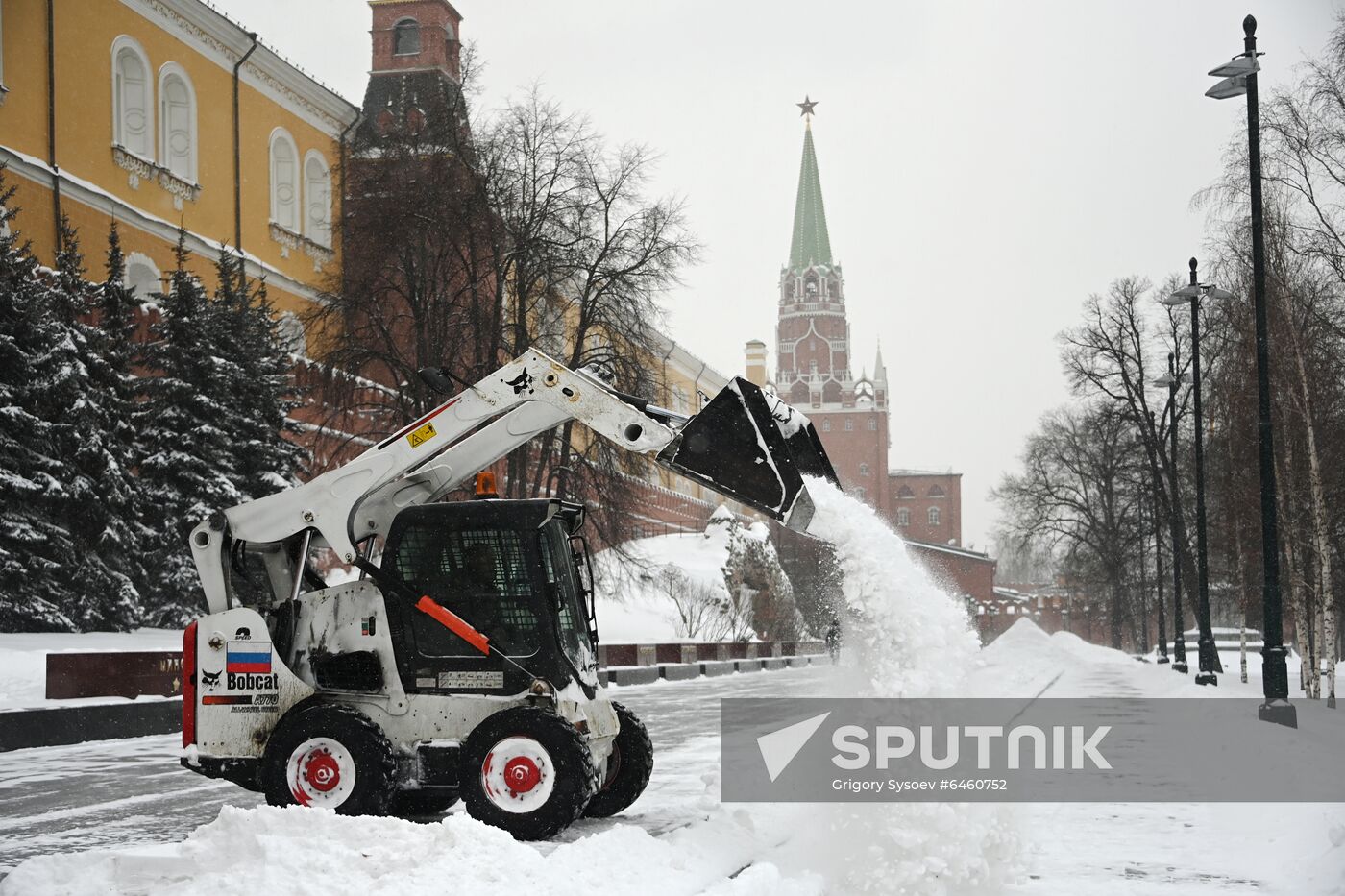 Russia Snowfall 