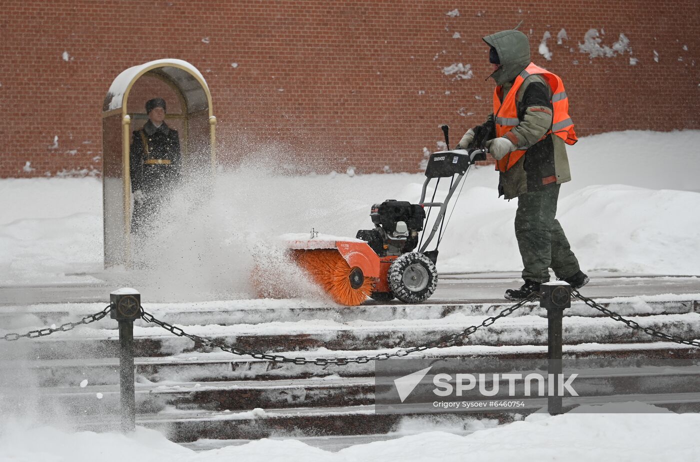 Russia Snowfall 