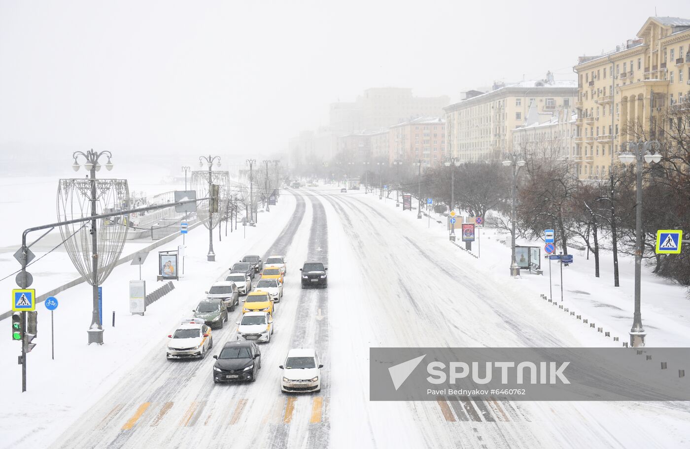 Russia Snowfall